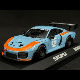 Porsche 935/19 2019 Gulf Blue / Gulf Orange 1/43 Spark WAP0209550PGLF