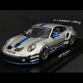 Porsche 911 GT3 Cup Type 992 2021 GT Silber / Sharkblau 1/18 Spark WAP0219920NGT3