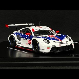 2. Set Porsche 911 RSR n°911 & n°912 Type 991 Sieger und 2. 12h Sebring 2020 1/43 Spark WAP0200120P0FW