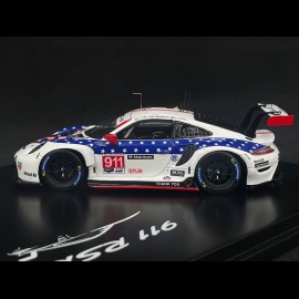 2. Set Porsche 911 RSR n°911 & n°912 Type 991 Sieger und 2. 12h Sebring 2020 1/43 Spark WAP0200120P0FW