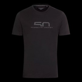 Porsche Design T-Shirt 50 Jahre Schwarz 4056487022826 - Herren