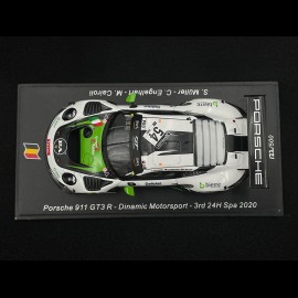 Porsche 911 GT3 R n°54 3rd 24h Spa 2020 1/43 Spark SB372