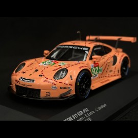 Porsche 911 RSR Type 991 n°92 Sieger 24h Le Mans 2018 Sau 1/43 Ixo Models LE43020