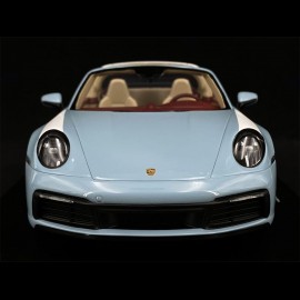 Porsche 911 Targa Heritage 4S Type 992 n° 50 Meissen Blau Heritage Special Edition 1/18 Spark WAP0219210NMBL