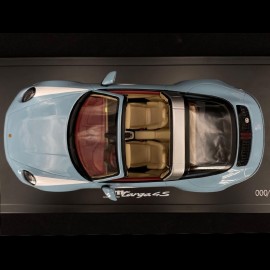Porsche 911 Targa Heritage 4S Type 992 n° 50 Meissen Blau Heritage Special Edition 1/18 Spark WAP0219210NMBL