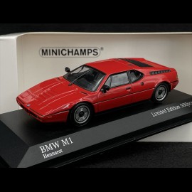 BMW M1 1980 Henna Red 1/43 Minichamps 943025023