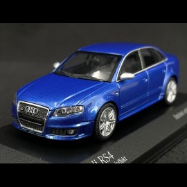 Audi RS4 2004 Nogaro Blue 1/43 Minichamps 943014603