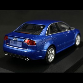 Audi RS4 2004 Nogaro Blue 1/43 Minichamps 943014603