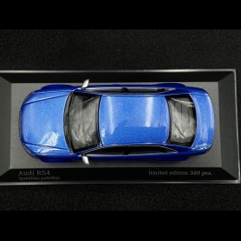 Audi RS4 2004 Nogaro Blue 1/43 Minichamps 943014603