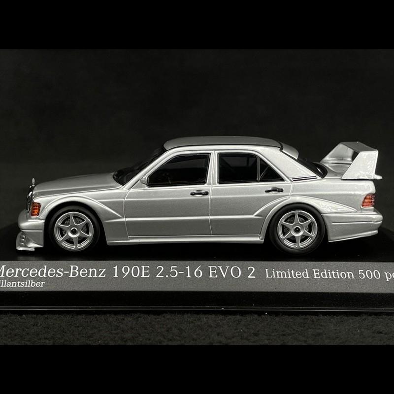 Mercedes-Benz 190E 2.5-16 Evo2 1990 Brilliant Silver 1/43