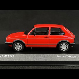 Volkswagen VW Golf 1 GTI 1983 Marsrot 1/43 Minichamps 943055173