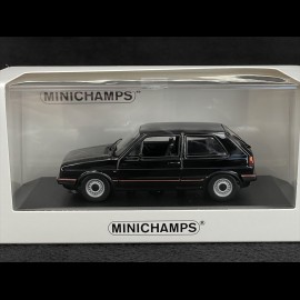 Volkswagen VW Golf 2 GTI 1985 Black 1/43 Minichamps 943054123