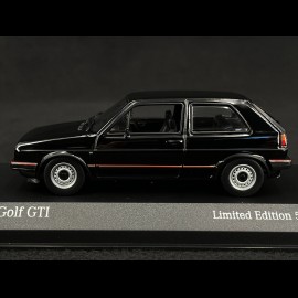 Volkswagen VW Golf 2 GTI 1985 Black 1/43 Minichamps 943054123