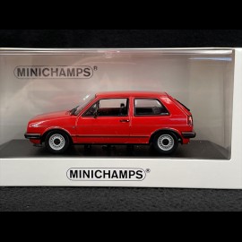 Volkswagen VW Golf 2 GTI 1985 Tornadorot 1/43 Minichamps 943054124