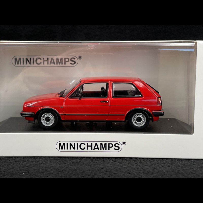 Voiture miniature - MINICHAMPS - VW GOLF 2 GTI 1985 RED - Rouge - Edition  limitée - Cdiscount Jeux - Jouets