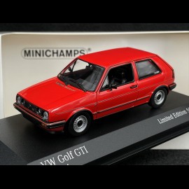 Volkswagen VW Golf 2 GTI 1985 Tornadorot 1/43 Minichamps 943054124