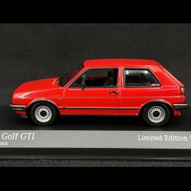 Volkswagen VW Golf 2 GTI 1985 Tornadorot 1/43 Minichamps 943054124