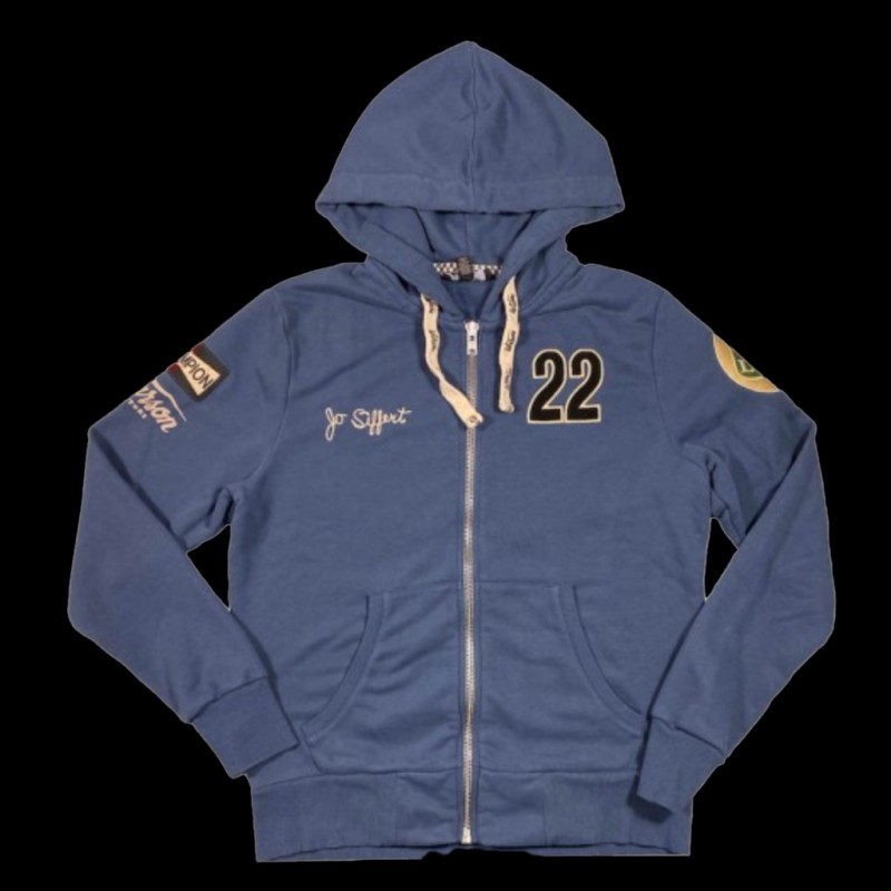 Jo Siffert Jacket Hoodie 1968 n°22 Blue -  Men