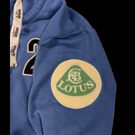 Hoodie Kapuzenjacke Jo Siffert 1968 n°22 Blau - Herren