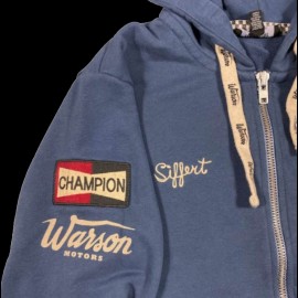 Hoodie Kapuzenjacke Jo Siffert 1968 n°22 Blau - Herren