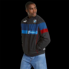 BMW M Motorsport Puma Softshell Tracksuit Jacke Schwarz / Blau / Rot 533324-01 - Herren