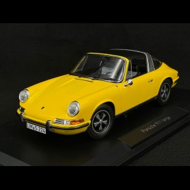 Porsche 911 E Targa 1969 Signal Yellow 1/18 Norev 187643