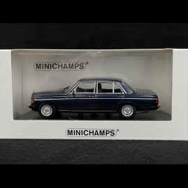 Mercedes-Benz 230E W123 Limousine 1982 Lapis Blue 1/43 Minichamps 943032205