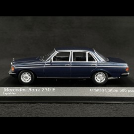 Mercedes-Benz 230E W123 Limousine 1982 Lapis Blue 1/43 Minichamps 943032205