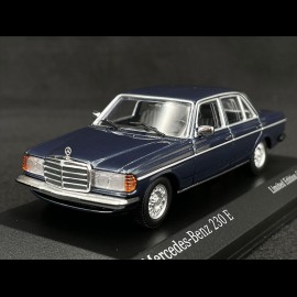 Mercedes-Benz 230E W123 Limousine 1982 Lapis Blue 1/43 Minichamps 943032205