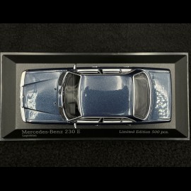 Mercedes-Benz 230E W123 Limousine 1982 Lapis Blue 1/43 Minichamps 943032205