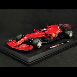 Charles Leclerc Ferrari SF21 F1 2021 n°16 with driver 1/18 Bburago 16809L