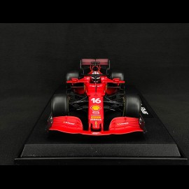 Charles Leclerc Ferrari SF21 F1 2021 n°16 with driver 1/18 Bburago 16809L