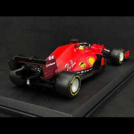 Carlos Sainz Jr. Ferrari SF21 F1 2021 n°55 mit Fahrer 1/18 Bburago 16809S