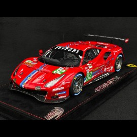 Ferrari 488 GTE Evo n°82 24h Le Mans 2020 1/18 BBR Models P18202