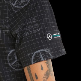 Mercedes T-shirt F1 AOP by Puma Black - Men 533692-01