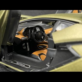 Lamborghini Sian Hybrid FKP37 2020 Draco Green 1/18 Bburago 11046