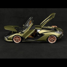 Lamborghini Sian Hybrid FKP37 2020 Draco Green 1/18 Bburago 11046