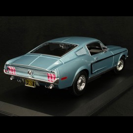 Ford Mustang GT Cobra Jet 1968 Metallic Hellblau 1/18 Maisto 31167