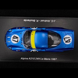 Alpine A210 n°47 24h Le Mans 1967 1/43 Spark S5688