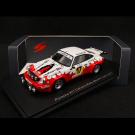 Porsche 911 Carrera n°17 Rallye Monte Carlo 1977 1/43 Spark S6635