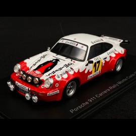 Porsche 911 Carrera n°17 Rallye Monte Carlo 1977 1/43 Spark S6635