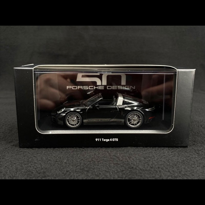 Porsche 911 Targa 4 GTS Type 992 2022 50th Anniversary Porsche Design Black 1/43  Minichamps WAP0201450NTRG - Elfershop