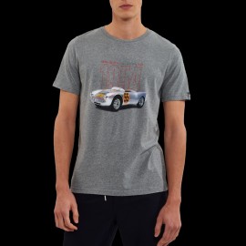Porsche T-shirt 550 1954 n° 55 Dean Grau Hero Seven - Herren