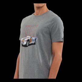 Porsche T-shirt 550 1954 n° 55 Dean Grey Hero Seven - Men