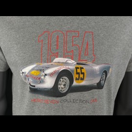 Porsche T-shirt 550 1954 n° 55 Dean Grey Hero Seven - Men