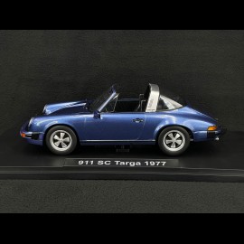 Porsche 911 3.0 SC Carrera Targa 1977-1983 Metallic Blue 1/18 KK Scale KKDC180681