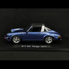 Porsche 911 3.0 SC Carrera Targa 1977-1983 Metallic Blau 1/18 KK Scale KKDC180681