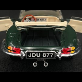 Jaguar Type E Cabrio 1961 British Racing Green 1/18 Bburago 12046