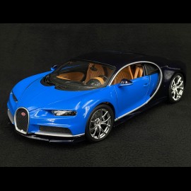 Bugatti Chiron 2018 Frankreichblau / Dunkelblau 1/18 Bburago 11040