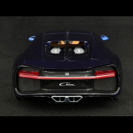 Bugatti Chiron 2018 French Blue / Dark Blue 1/18 Bburago 11040